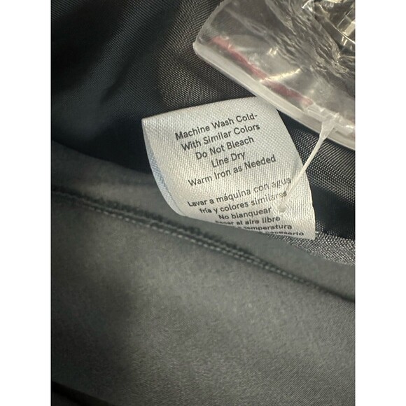 VENUS Dark Gray W/ Black Collar high/Low 1 Button suit tuxedo blazer Size 2 - Picture 7 of 9